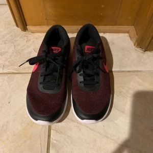 Pink and Black Nike’s